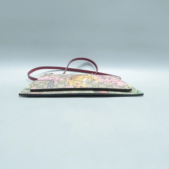 100% Authentic Gucci Brown W/P Leather Shoulder Bag 719-113024 - Picture 4 of 12